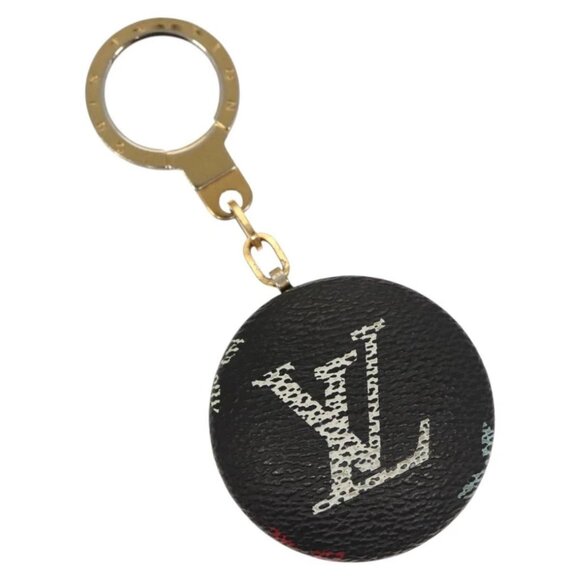 LOUIS VUITTON Monogram Multicolor Astropill Key Holder Black - Picture 1 of 12